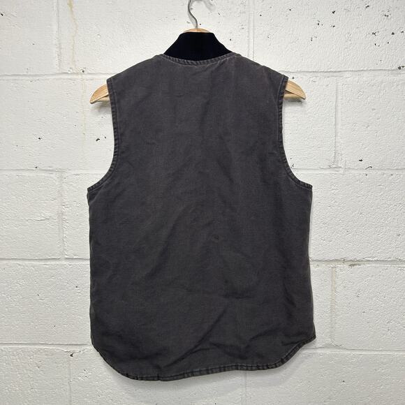 Vintage Carhartt Quilt-Lined Artic Vest “Shadow Grey” V02 - Picture 2 of 10